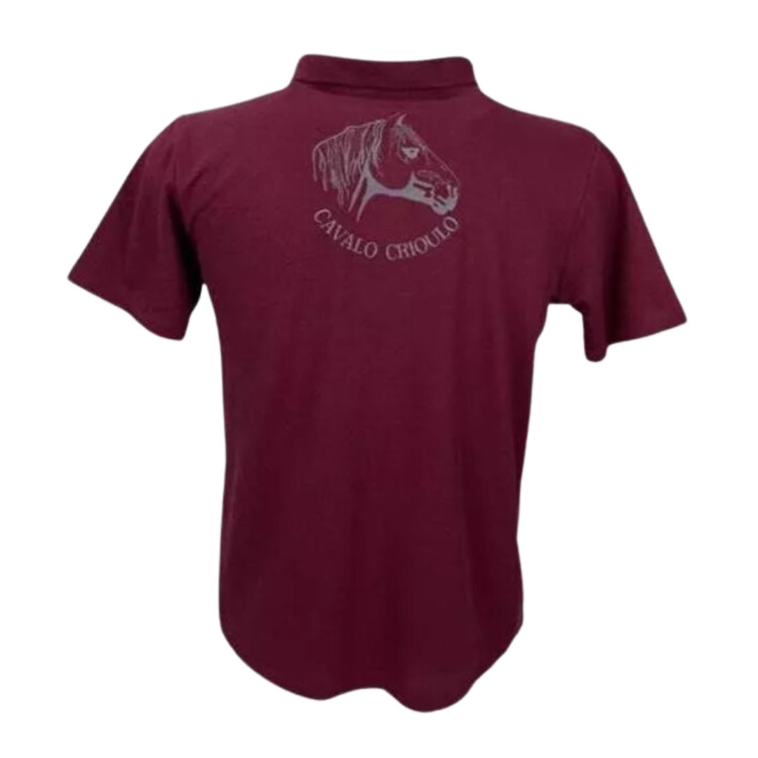 Camisas polos Cavalo Crioulo Masculina